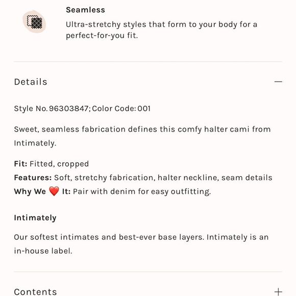 NEW Free People Intimately Still Here Halter Cami - Red Small - Picture 5 of 5